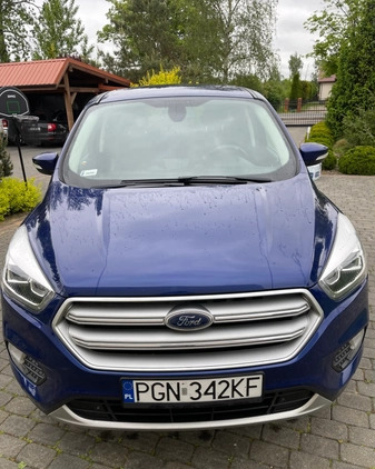 Ford Kuga cena 68999 przebieg: 137000, rok produkcji 2017 z Gniezno małe 232